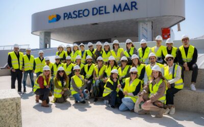MLS ASIVEGA visita las obras de Paseo del Mar: El futuro de Torrevieja